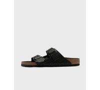 Birkenstock Arizona Rivet Logo Natural Leather men Sandals & Slides black in taglia:37