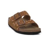Birkenstock Arizona 1031731 Rivet Border Mink Marrone Ciabatte Donna Fibbie camoscio Borchie 38