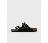Birkenstock Arizona Rivets Suede Leather women black in taglia:41