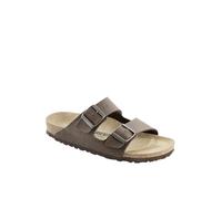 Birkenstock Arizona, Sandali a Punta Aperta Uomo, Grigio (Dark Grey Dark Grey), 41 EU