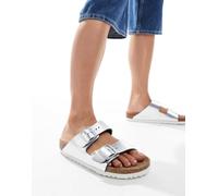 Birkenstock - Arizona - Sandali color argento metallizzato 36