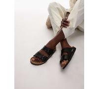 Birkenstock - Arizona - Sandali con stampa zebrata-Nero 40