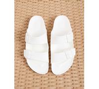 Birkenstock Arizona Eva Bianco - Donna Scarpe Ciabatte Fascia