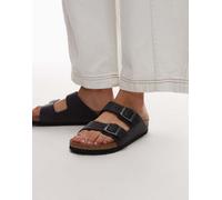 Birkenstock - Arizona - Sandali in pelle oliata nera-Nero 35