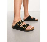 Birkenstock - Arizona - Sandali neri con fibbie grandi-Nero 37