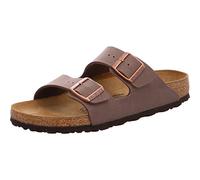 Birkenstock Arizona, Sandali unisex adulto, marrone (mocha birkibuc), 38 (stretta)