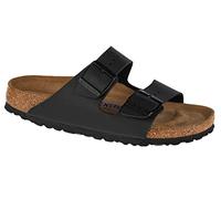 Birkenstock Arizona, Sandali Unisex Adulto, Nero (Schwarz), 36 (Stretto)