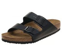 Birkenstock Arizona, Sandali Unisex Adulto, Nero (Schwarz), 42 (Stretto)