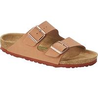 BIRKENSTOCK Arizona vegan marroni ciabatte unisex doppia fascia scarpe vegane - Colore: Marrone, Taglia: 42