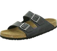 BIRKENSTOCK ARIZONA SFB BLACK OILED CALZ S ciabatte Unisex 38