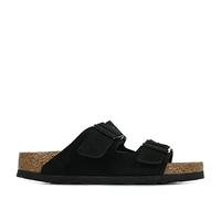 Birkenstock Arizona SFB Black, Suede Leather, PIANELLE Unisex-Adulto, 42 EU