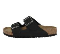 Birkenstock Arizona Sfb Cuoio Nubuck Sandali Plantare Morbido Stretto Donna