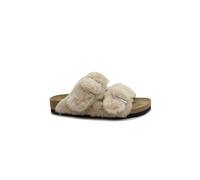Birkenstock Arizona Shearling 1030275 Rivet Logo Cover Upper Sandcastle Ciabatta Lana Donna Fibbie 40