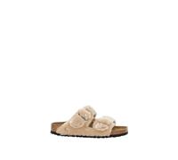Birkenstock - Arizona Shearling Narrow Fit - - Shoes - Donna - Beige - 37 EU