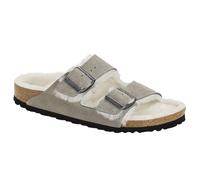 Birkenstock Arizona Shearling Stone Coin Sandals-EU 43