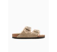 BIRKENSTOCK Arizona Shearling Suede Leather Narrow Ref. 1028293 Colore Beige Taglia 39