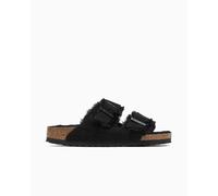 BIRKENSTOCK Arizona Shearling Suede Leather Narrow Ref. 752663 Colore Nero Taglia 39