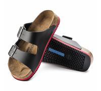 BIRKENSTOCK ARIZONA SL BLACK/RED CIABATTE PROFESSIONALI CALZATA STRETTA