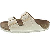 BIRKENSTOCK Arizona vegan donna panna Eggshell ciabatte tessuto scarpe vegane - Colore: Bianco, Taglia: 36