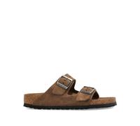 Birkenstock Sandalo Arizona Soft fusbet in camoscio Tabacco 42