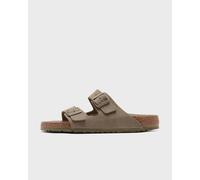 Birkenstock Arizona Soft Footbed Suede Leather men Sandals & Slides green in taglia:41