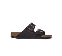 Sandali Birkenstock Arizona Suede Leather Marron 37 Stretto