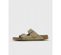 Birkenstock Arizona Suede Leather men green in taglia:43