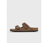 Birkenstock Arizona Suede Leather men Sandals & Slides brown in taglia:46