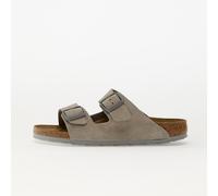 Birkenstock Arizona Suede Leather Stone Coin 37