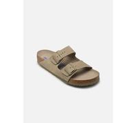 Birkenstock Arizona Soft Footbed Suede Leather men Sandals & Slides green in taglia:46