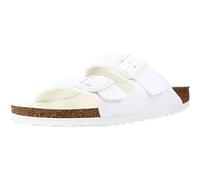 Birkenstock 1019046 Arizona triples white, Birko Flor PIANELLE Uomo, White EU 41