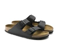 BIRKENSTOCK Unisex - Arizona 51061 Zoccoli & Ciabatte in Birko-Flor (Normale), Nero, 41.5 EU