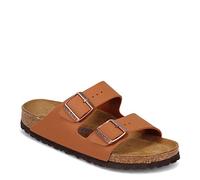 Birkenstock Arizona Vegan Marroni Ciabatte Unisex Doppia Fascia Scarpe vegane 35