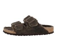 Birkenstock Arizona VL Lammfell Narrow Unisex Pantoffels - Mocha - Maat 36
