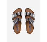 Birkenstock Arizona W - Sandali - Donna - Argento 35