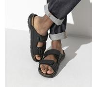 BIRKENSTOCK ATACAMA CIABATTA UOMO SPORTIVA BIRKOFLOR ROMBO BLACK NERO