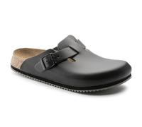 BIRKENSTOCK BOSTON BS 060194 black nero ciabatta zoccolo uomo fibbie