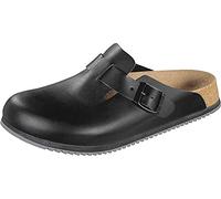 SANDALI BIRKENSTOCK BOSTON PELLE OLIATA TG 41 COD 0059463 - 9MW [US 10 UK 7.5 CM 26.5] Nero