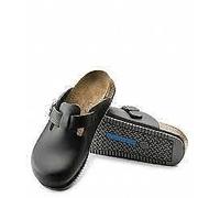 Birkenstock boston 60196 black sabot donna suola antiscivolo