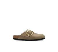 Sabot in pelle Boston Big Buckle Sherling Beige 36