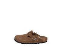 Sandali in pelle scamosciata Birkenstock Boston Marron 40 Stretto