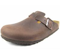 Birkenstock Boston 860131, Zoccoli unisex adulto, Marrone (Habana), EU 43 (normale)
