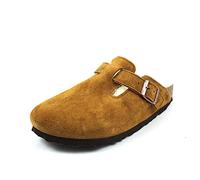 Zoccoli Birkenstock Boston LEOI Stretti marroni - 38