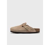 Birkenstock Boston BS Suede Leather women Sandals & Slides brown in taglia:41