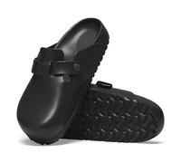 BIRKENSTOCK BOSTON EVA BLACK NERO CIABATTE SUPER LEGGERE CALZATA LARGA SABOT