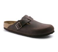 Birkenstock 860133 Boston Habana, Oiled Leather Zoccoli Uomo, Habana EU 39