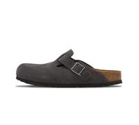 Birkenstock Boston in Pelle Scamosciata Grigio Uomo 1031678 Charcoal 41