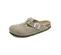 Birkenstock - Boston Rivet Suede - Narrow Beige - Zoccoli 39 Beige