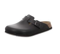 Birkenstock Boston, Sabot Uomo, Black 060194, 46 EU