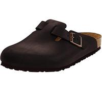 BIRKENSTOCK Boston, sandali unisex da adulto, (Braun (Habana)), 42 EU